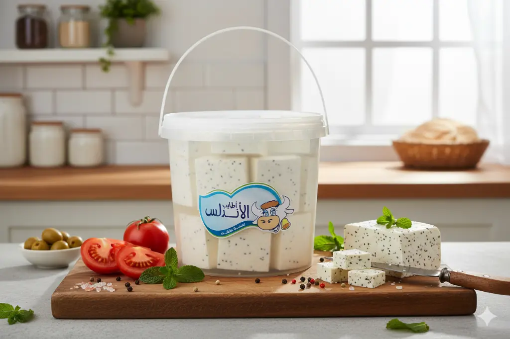 الاندلس -  جبنة غنم مبسترة .webp